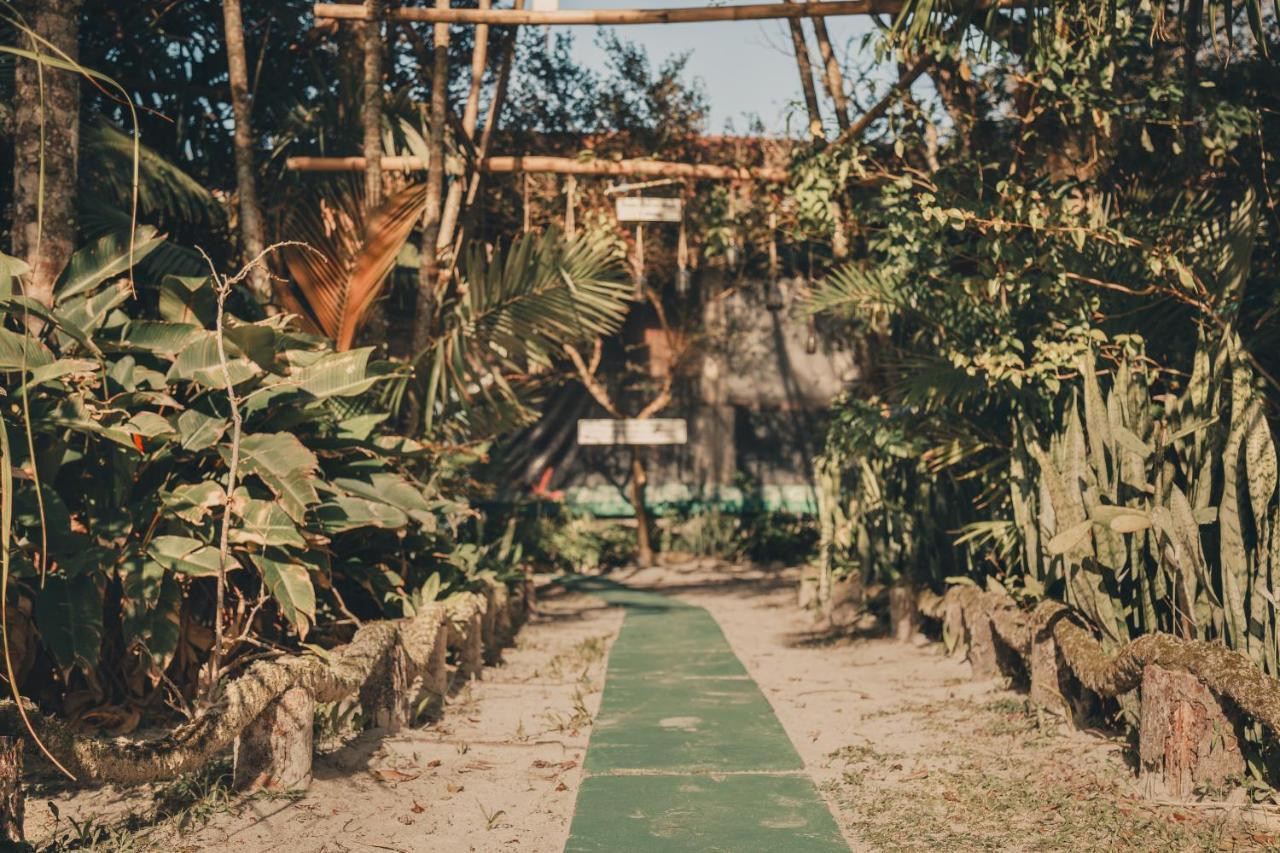 A Ilha Verde Hotel Pousada Na Praia Ilha do Mel Exterior foto